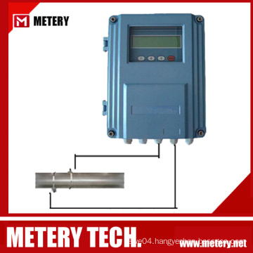 Trade Assurance fixed ultrasonic flow meter with clamp on sensor